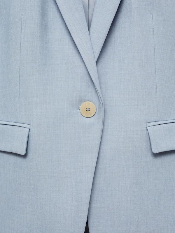 MANGO MANGO Blazer 'Borevi' In Hellblau