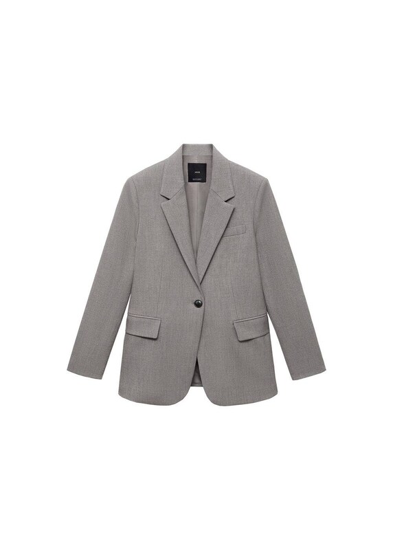MANGO MANGO Blazer 'Bowery2' in Grau