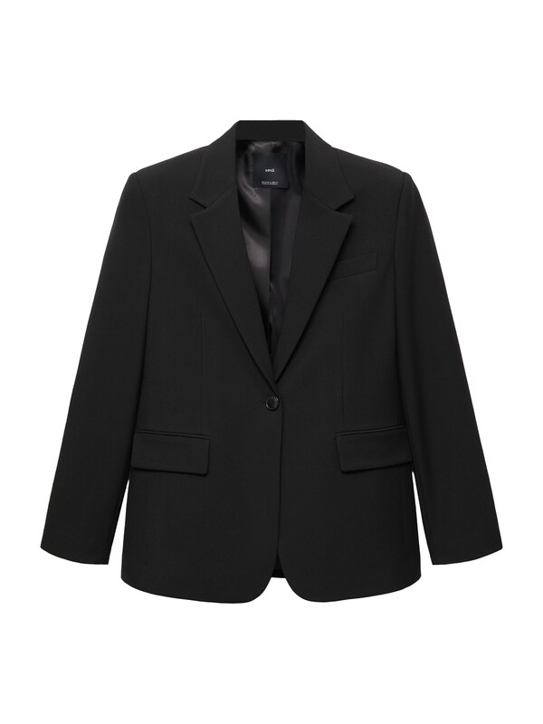 MANGO MANGO Blazer 'Bowery2' in Schwarz