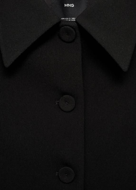 MANGO MANGO Blazer 'Cagliari' In Schwarz