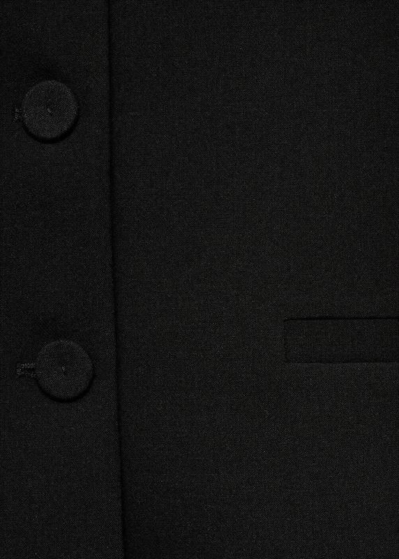 MANGO MANGO Blazer 'Cagliari' In Schwarz
