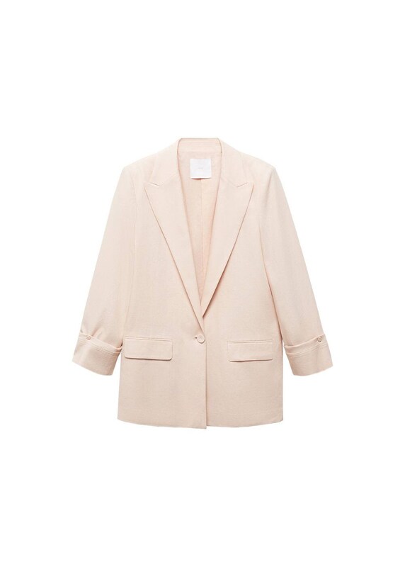 MANGO MANGO Blazer 'Eleli' in Rosé