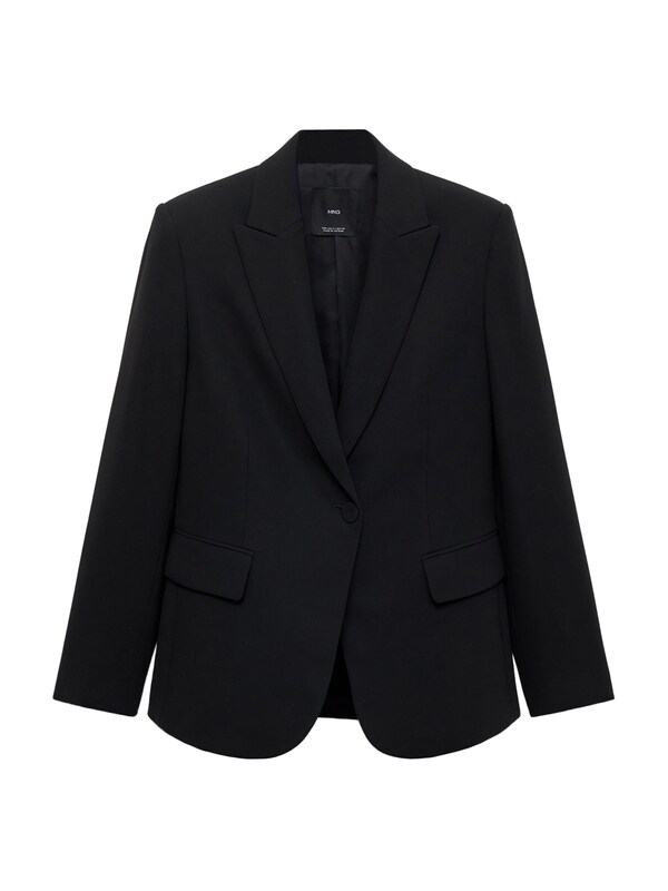 MANGO MANGO Blazer 'Iguana' in Schwarz