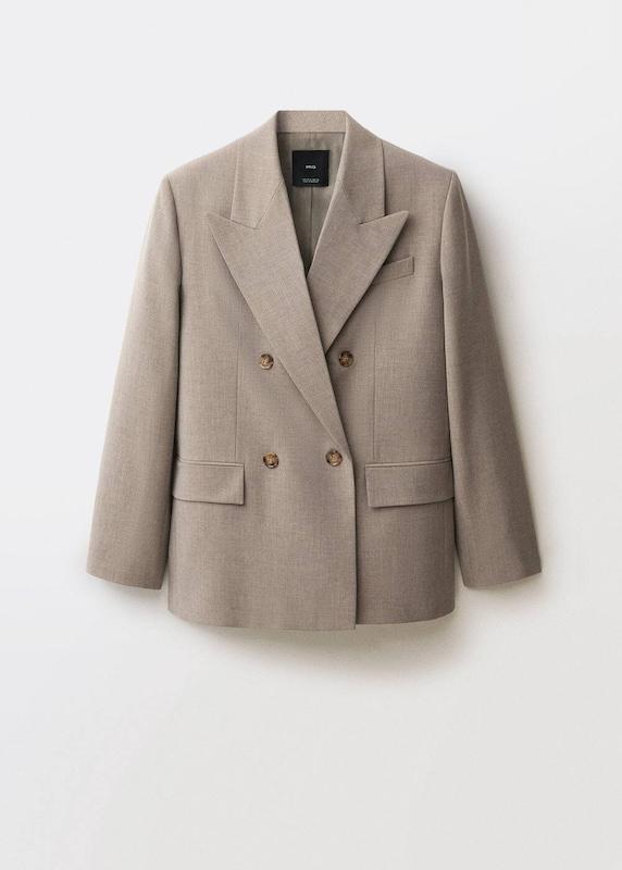 MANGO MANGO Blazer 'Iris' In Braun