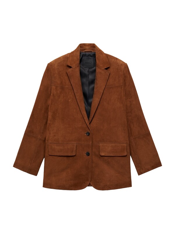 MANGO MANGO Blazer 'NOBU' in Cognac