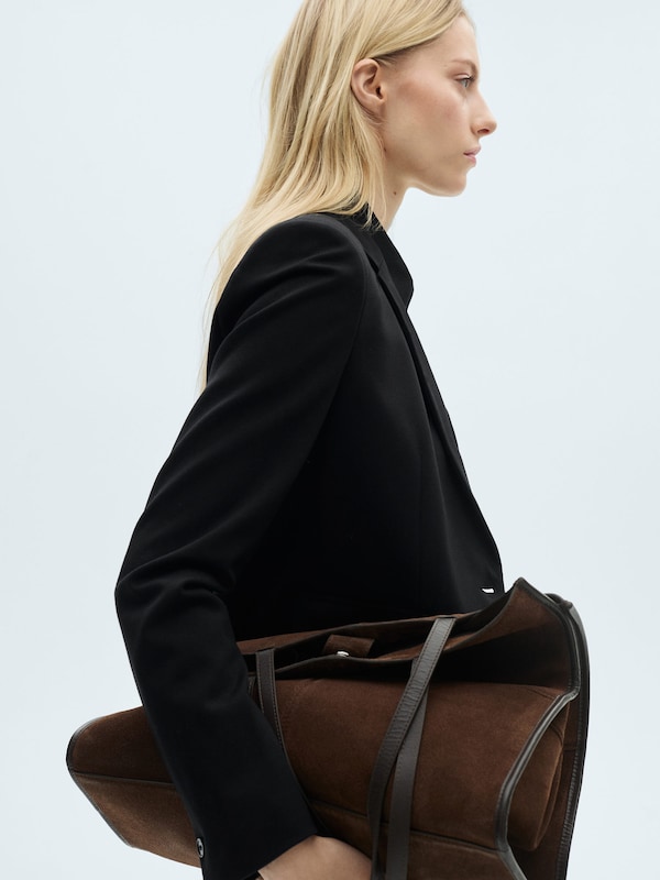 MANGO MANGO Blazer 'Paloma' In Schwarz