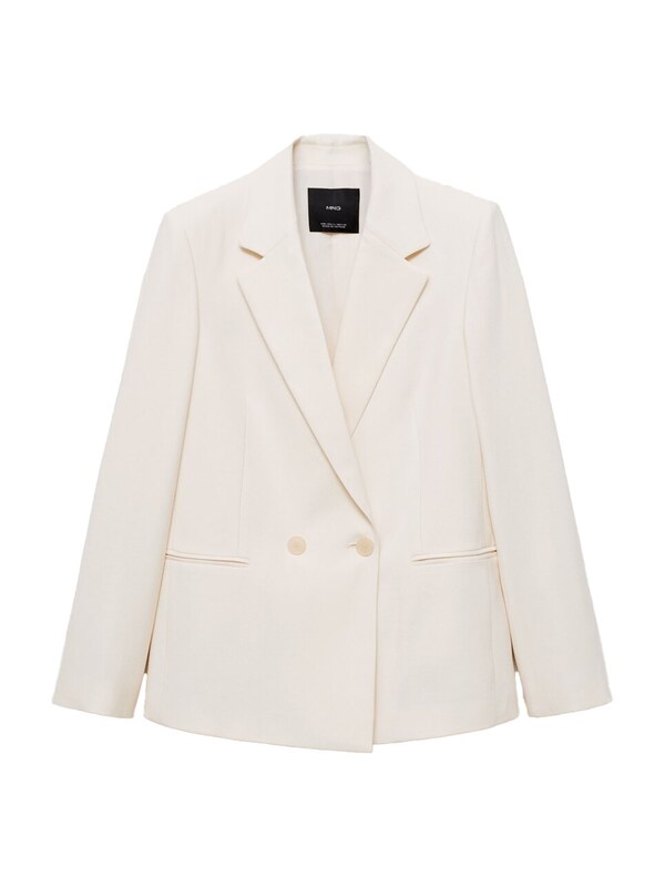 MANGO MANGO Blazer 'TEMPO' in Ecru