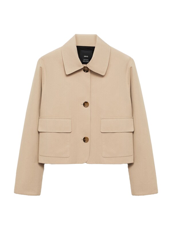 MANGO MANGO Jacke 'Newyork' in Khaki