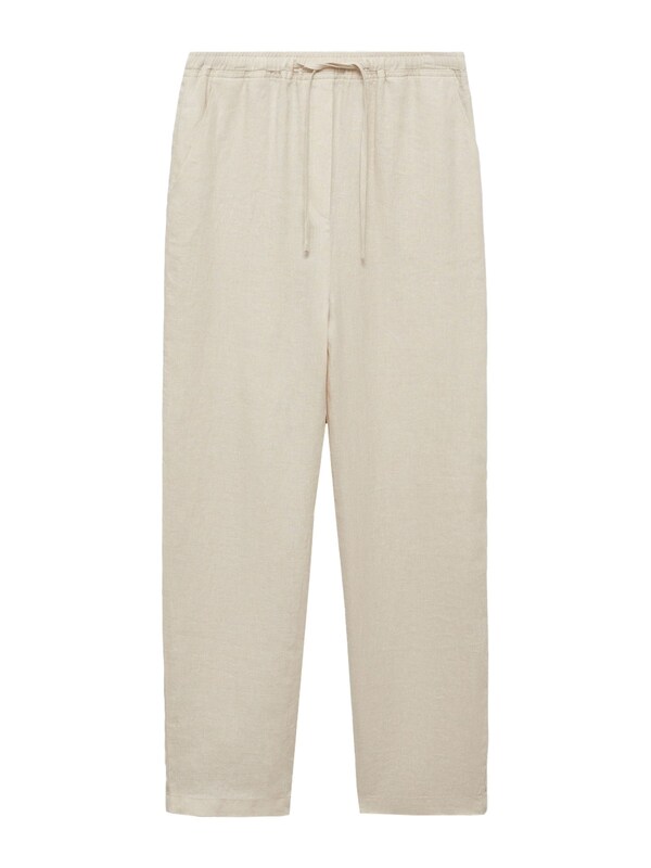 MANGO MANGO Loosefit Hose in Greige