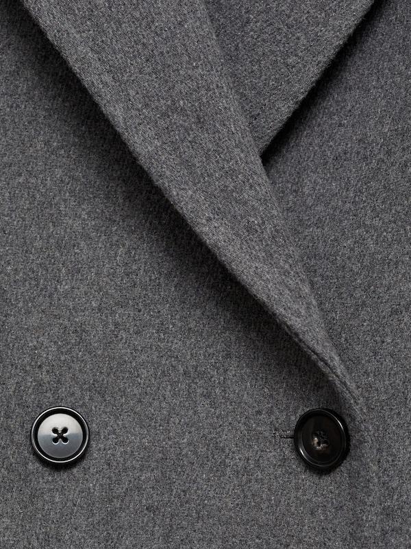 MANGO MANGO Mantel 'Dali' In Dunkelgrau