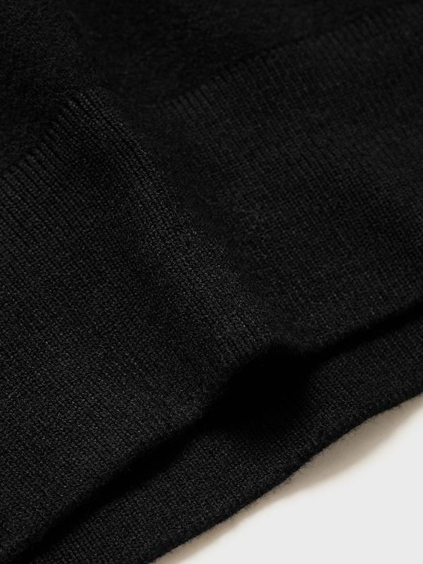 MANGO MANGO Pullover 'COMBAT' In Schwarz