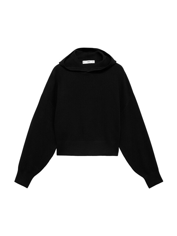 MANGO MANGO Pullover 'COMBAT' In Schwarz