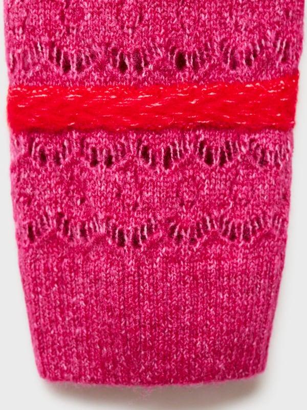 MANGO MANGO Pullover 'FRESH' In Himbeer Dunkelpink