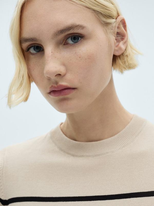 MANGO MANGO Pullover In Creme