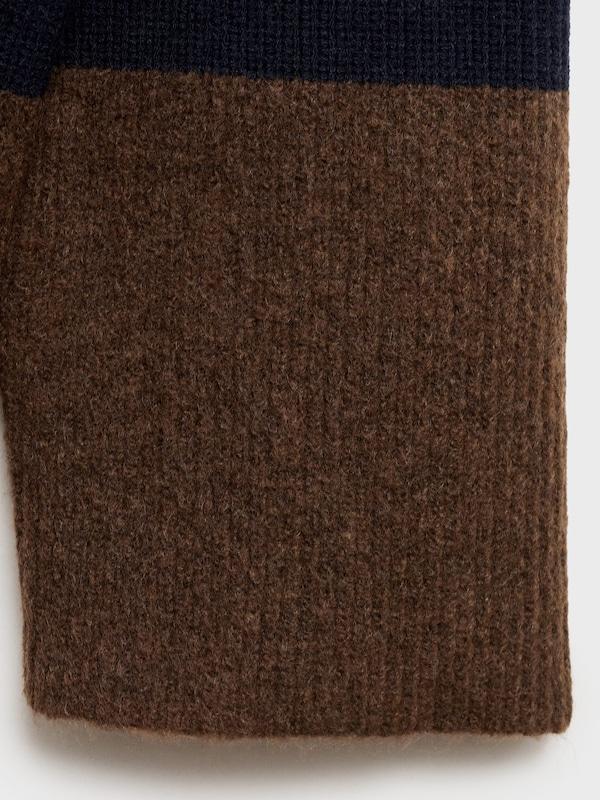 MANGO MANGO Pullover 'JAMA' In Navy