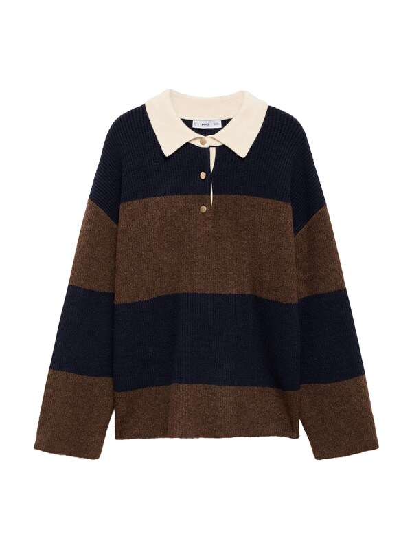 MANGO MANGO Pullover 'JAMA' in Navy