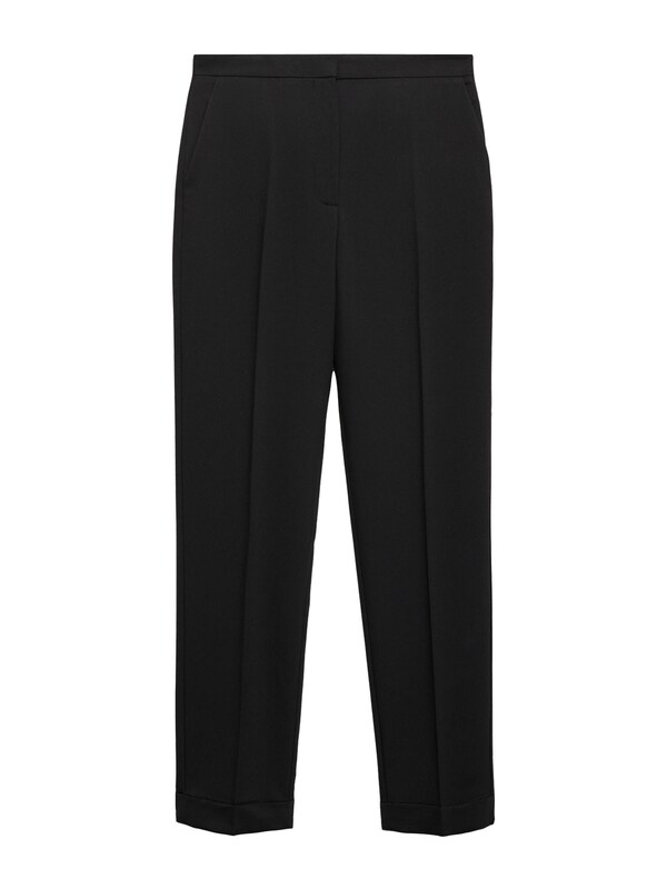 MANGO MANGO Regular Hose 'BOREAL' In Schwarz
