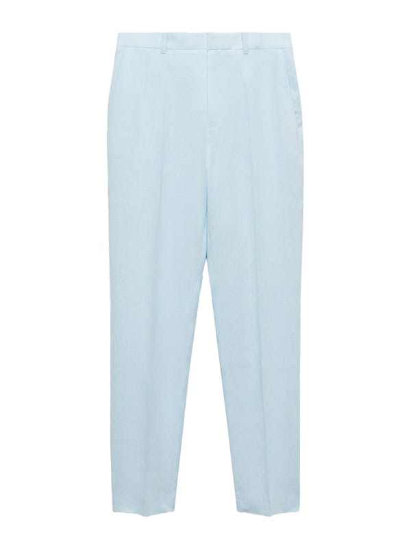 MANGO MANGO Regular Hose 'Boreli' In Hellblau