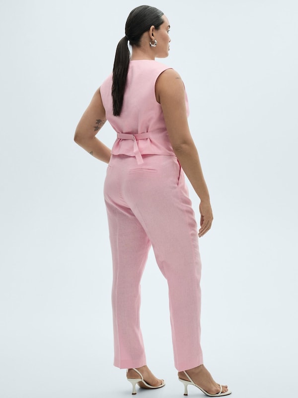 MANGO MANGO Regular Hose 'BORELI' In Rosa