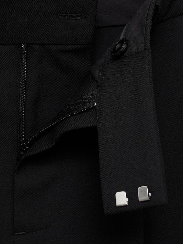 MANGO MANGO Regular Hose 'Bowley2' In Schwarz