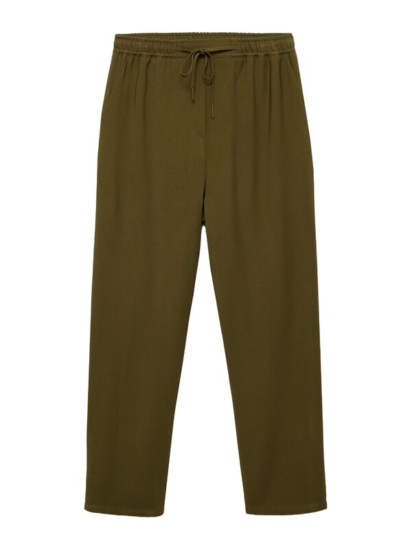 MANGO MANGO Regular Hose 'FLUIDO' in Khaki