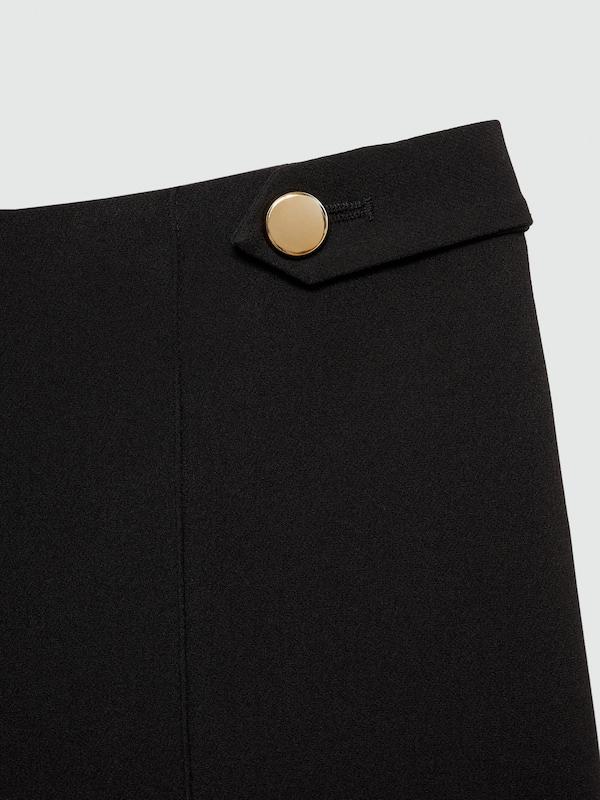 MANGO MANGO Regular Hose 'GIOIA' In Schwarz
