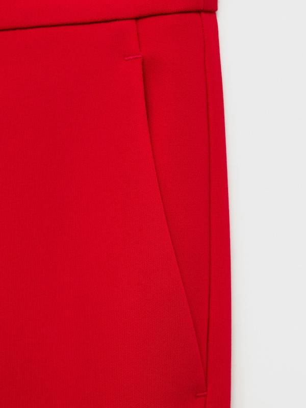 MANGO MANGO Regular Hose 'Iguana' In Rot