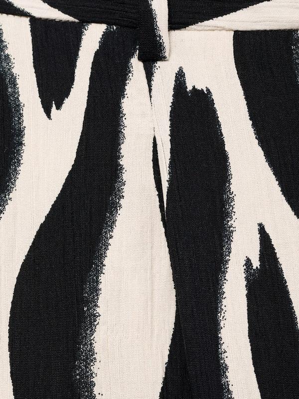 MANGO MANGO Regular Hose 'NIKITA' In Schwarz