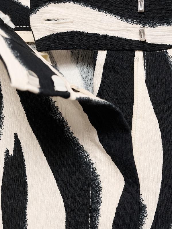 MANGO MANGO Regular Hose 'NIKITA' In Schwarz
