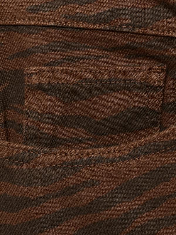 MANGO MANGO Regular Jeans In Cognac Dunkelbraun