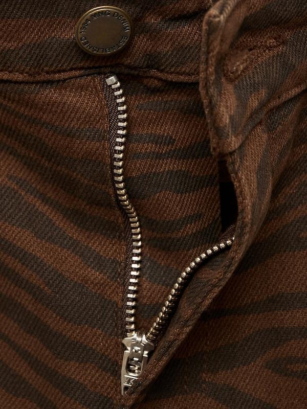 MANGO MANGO Regular Jeans In Cognac Dunkelbraun