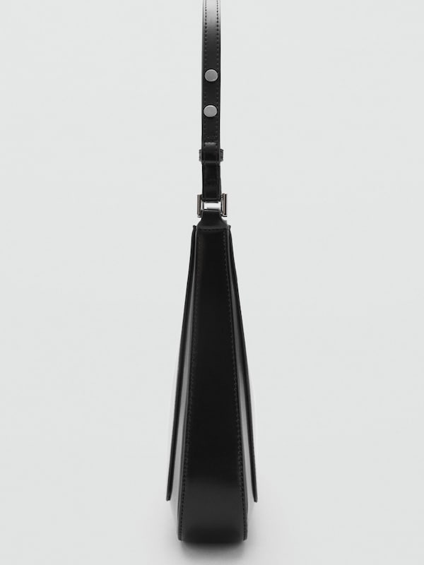 MANGO MANGO Schultertasche 'DEGRADE' In Schwarz