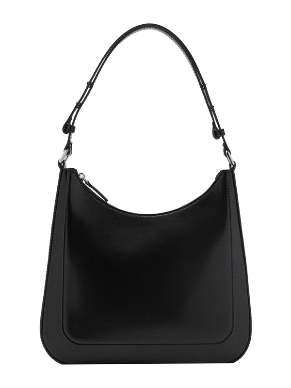 MANGO MANGO Schultertasche 'DEGRADE' in Schwarz