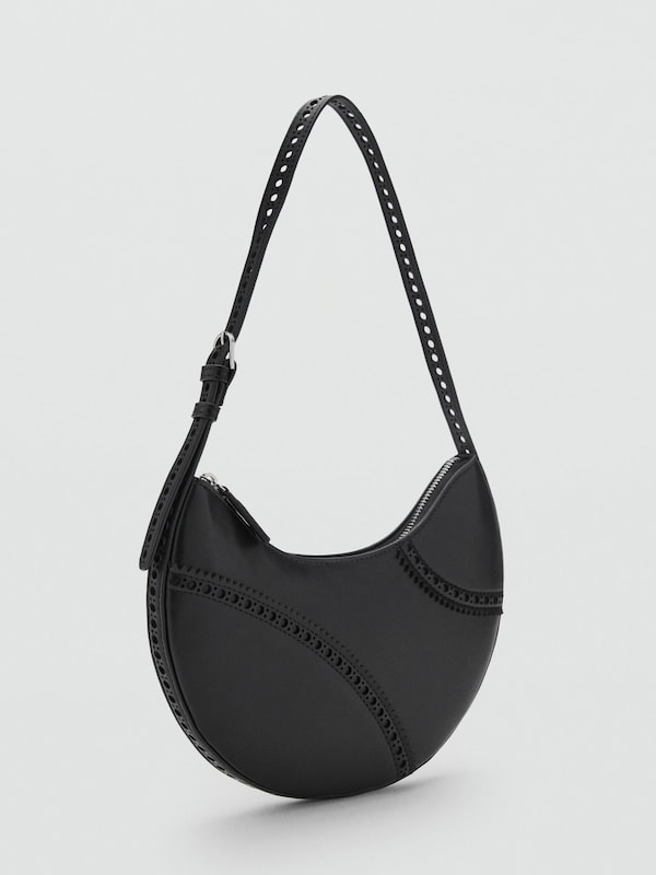MANGO MANGO Schultertasche In Schwarz