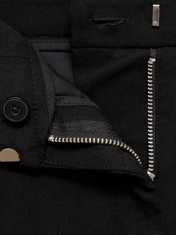 MANGO MANGO Slimfit Hose 'COLA' In Schwarz