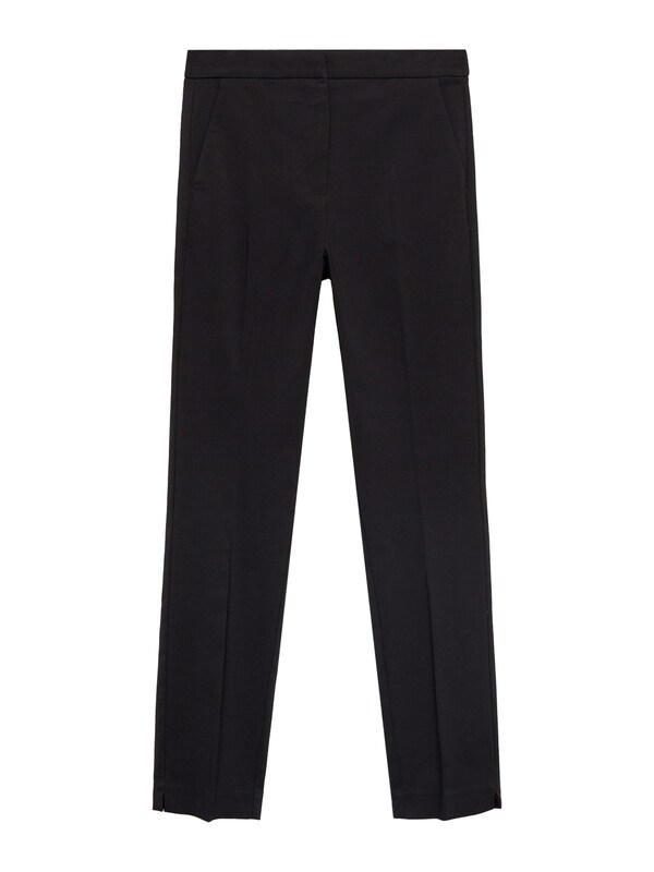 MANGO MANGO Slimfit Hose 'COLA' in Schwarz