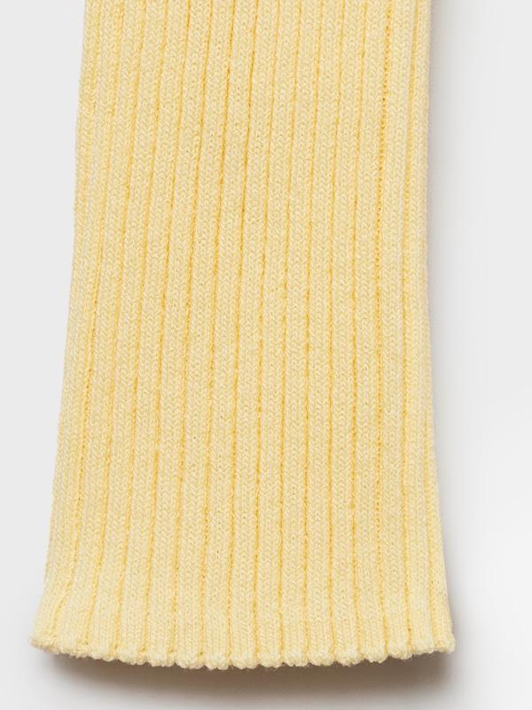 MANGO MANGO Strickjacke 'BUGAMBI' In Gelb