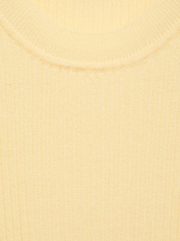 MANGO MANGO Stricktop 'BUGAMBI' In Gelb