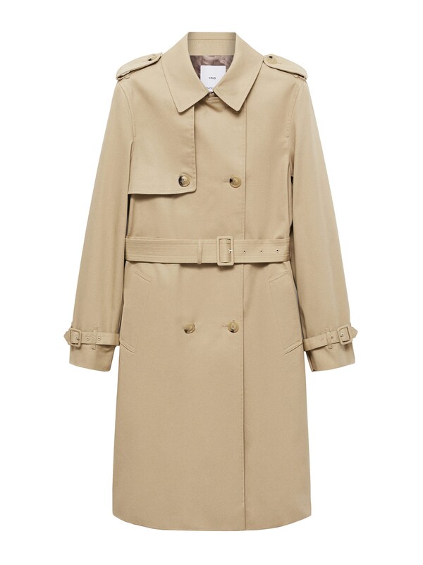 MANGO MANGO Übergangsmantel 'Polana' in Hellbeige