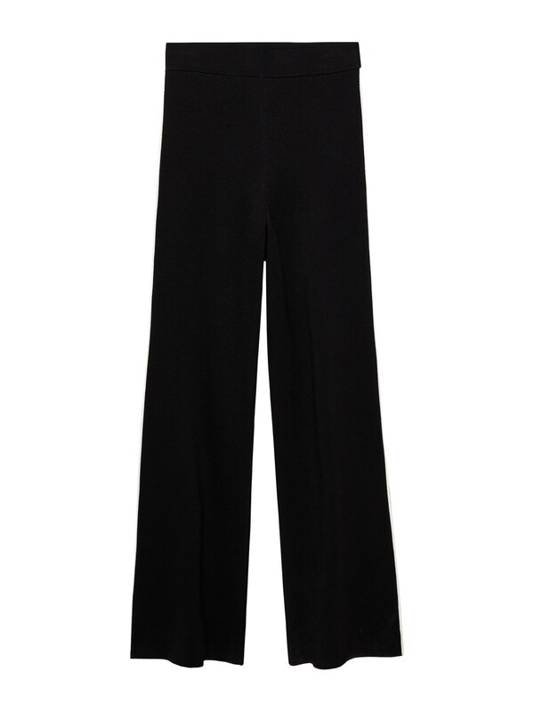 MANGO MANGO Wide Leg Hose 'Comu' In Schwarz