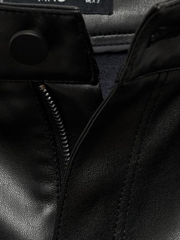 MANGO MANGO Wide Leg Hose In Schwarz