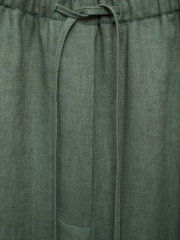 MANGO MANGO Wide Leg Hose 'MUSGO' In Jade