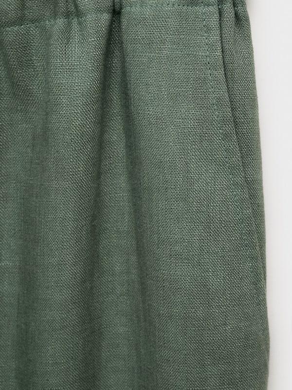 MANGO MANGO Wide Leg Hose 'MUSGO' In Jade