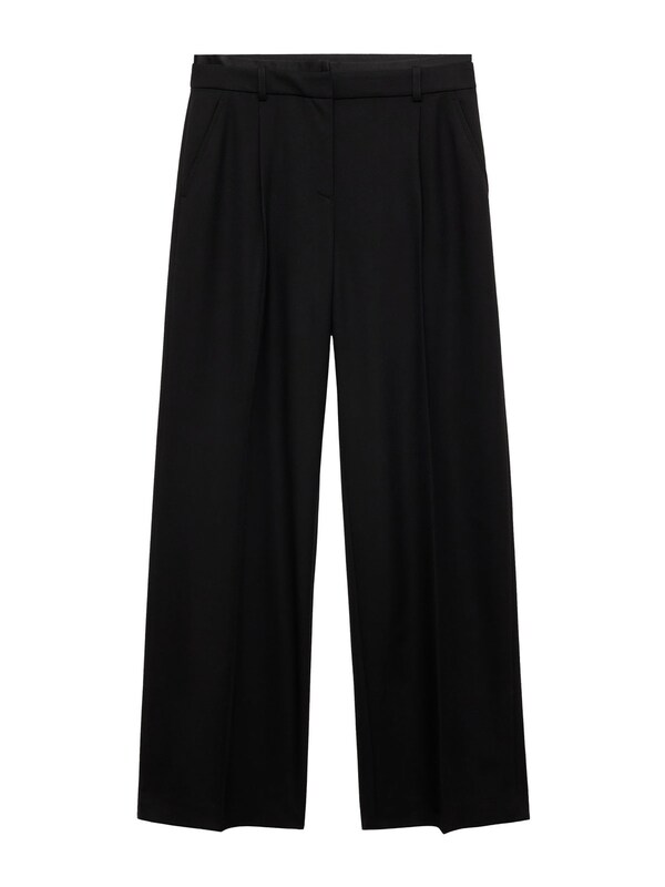 MANGO MANGO Wide Leg Hose 'Spider' In Schwarz