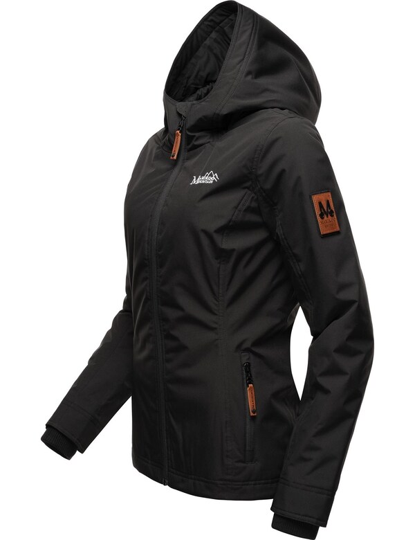 MARIKOO MARIKOO Übergangsjacke 'Brombeere' In Schwarz