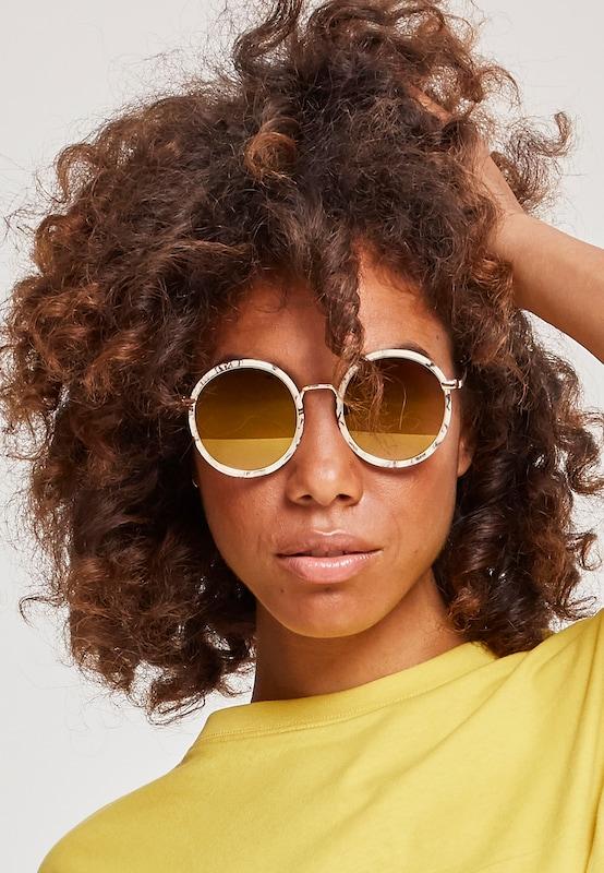 MSTRDS MSTRDS Sonnenbrille 'January' In Beige