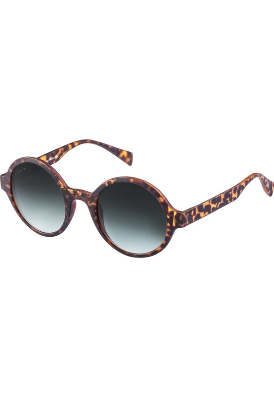 MSTRDS MSTRDS Sonnenbrille 'Retro Funk' in Cognac Dunkelbraun Dunkelgrau