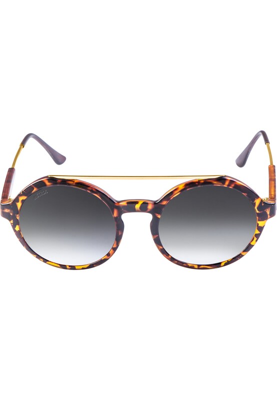 MSTRDS MSTRDS Sonnenbrille 'Retro Space' In Cognac Dunkelbraun Dunkelgrau