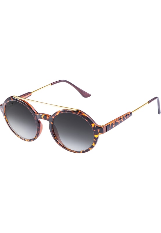MSTRDS MSTRDS Sonnenbrille 'Retro Space' in Cognac Dunkelbraun Dunkelgrau