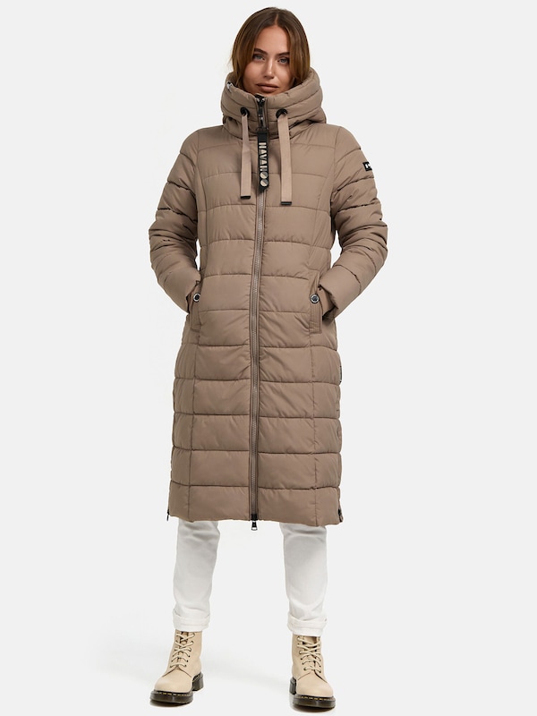 NAVAHOO NAVAHOO Winterjacke In Beige